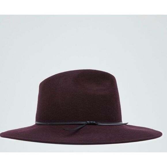 ✨Reiss Mimi burgundy trilby hat on Olivia Palermo✨ - Picture 7 of 9